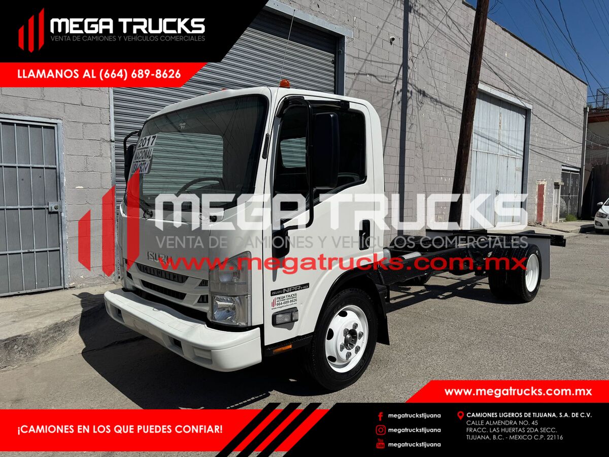 #806978 LIGERO NACIONAL 2017 ISUZU NPR HD CHASIS 16′ PIES
