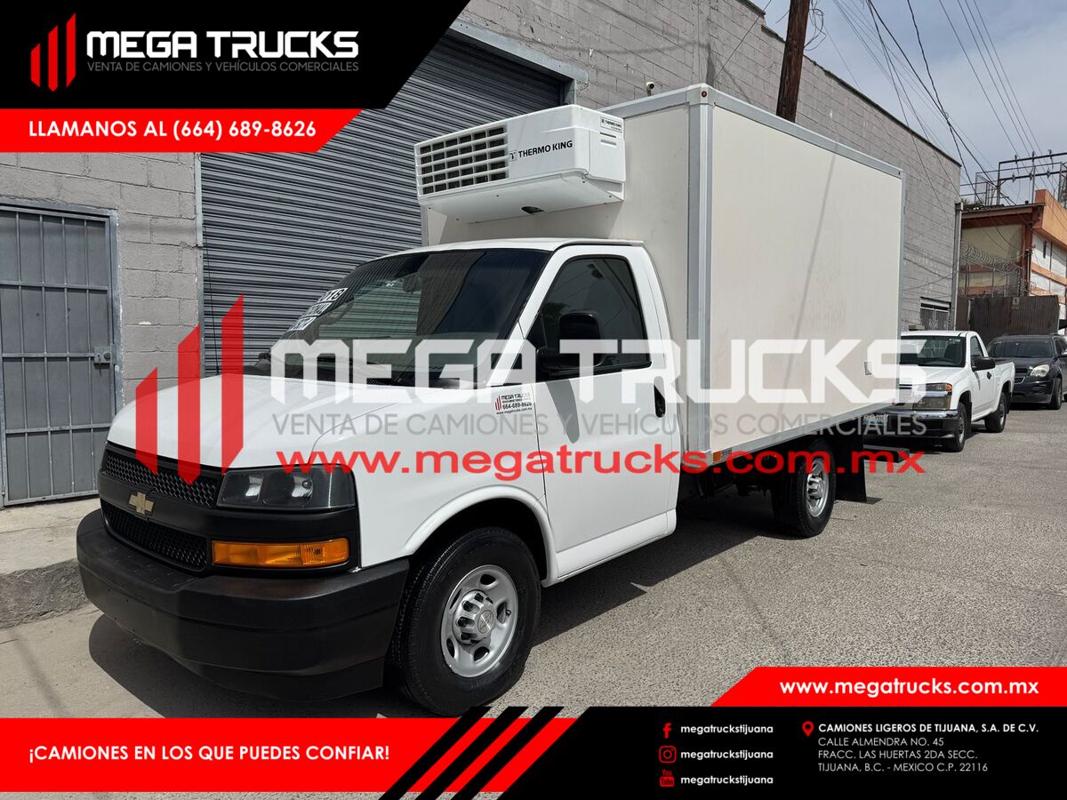 #234208 LIGERO 2018 CHEVROLET EXPRESS 3500 CAJA REFRIGERADA 11′PIES