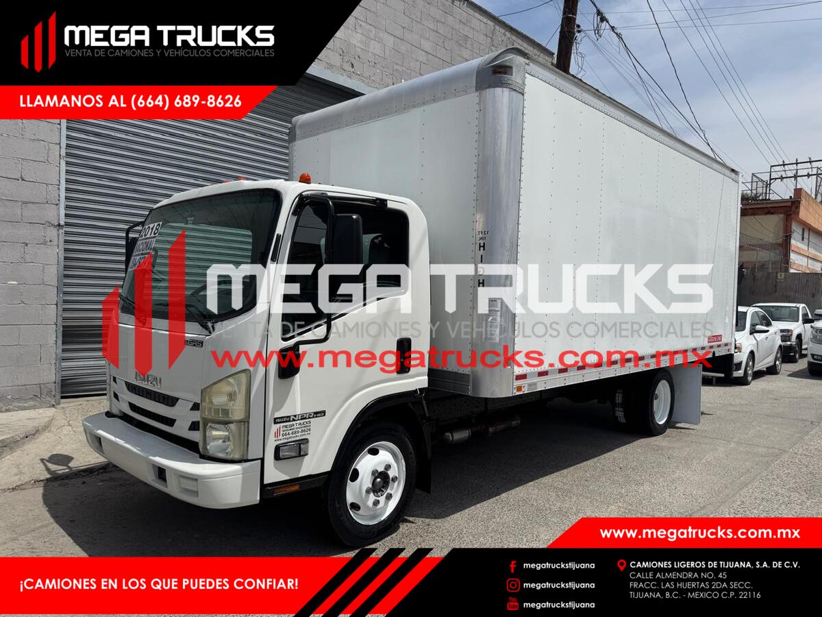 #802141 LIGERO NACIONAL 2018 ISUZU NPR HD CAJA SECA 18′ PIES