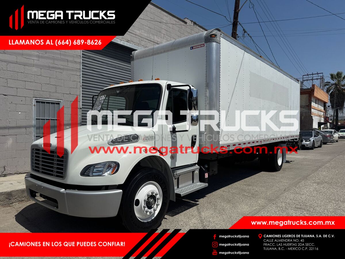 #JG9928 RABÓN NACIONAL 2017 FREIGHTLINER M2 106 CAJA SECA 26′ PIES