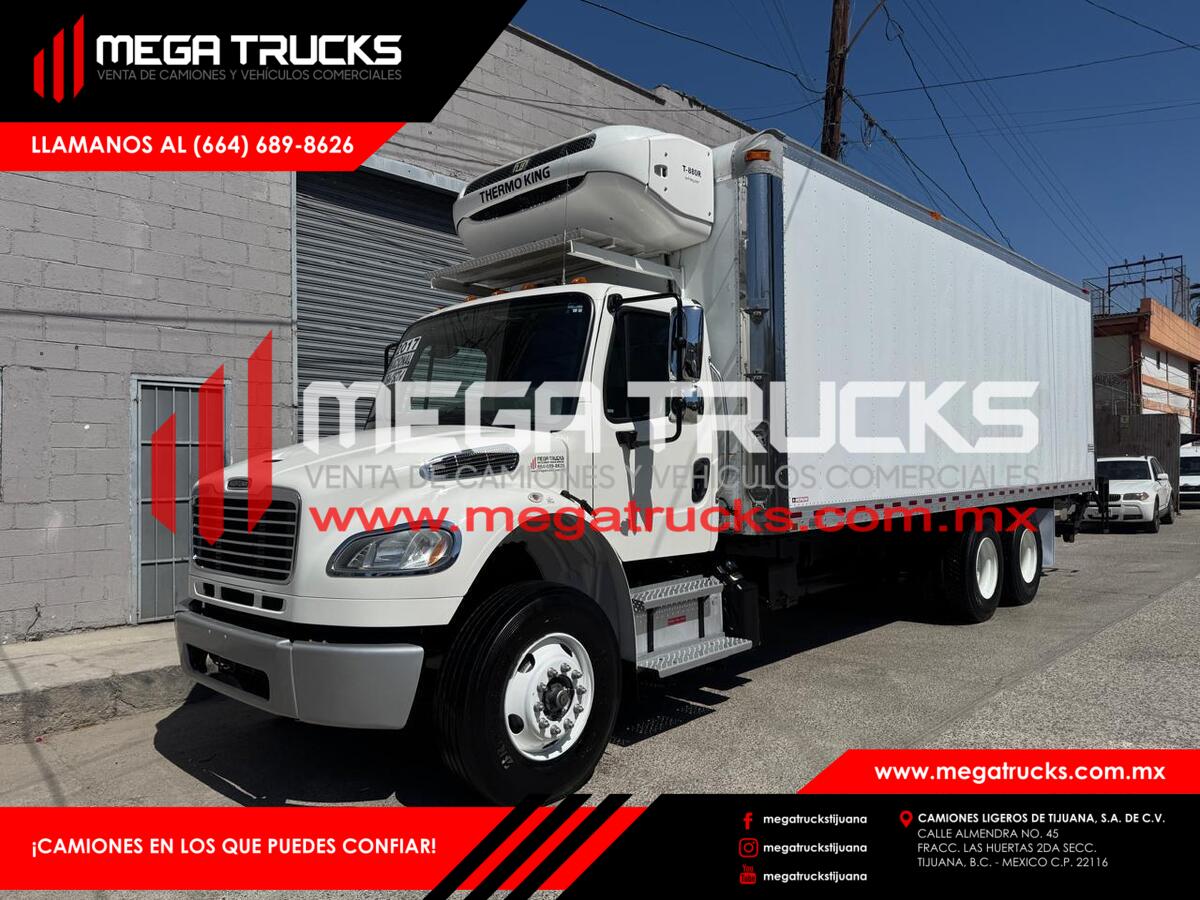 #JH0023 TORTON 6X4 NACIONAL 2017 FREIGHTLINER M2 CAJA REFRIGERADA 26′ PIES