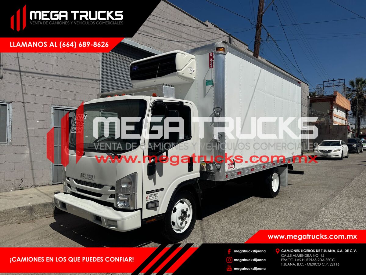 #MDCR16-806978 LIGERO NACIONAL 2017 ISUZU NPR HD CAJA REFRIGERADA 16′ PIES