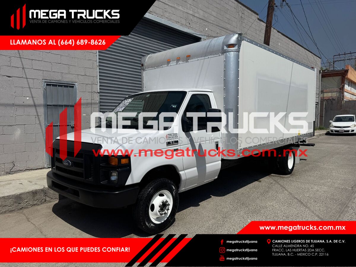 #C43245 LIGERO NACIONAL 2017 FORD E-350 CAJA SECA 16′ PIES