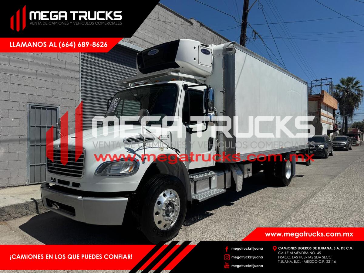 #JW7410 RABÓN NACIONAL 2018 FREIGHTLINER M2 CAJA REFRIGERADA 20′ PIES